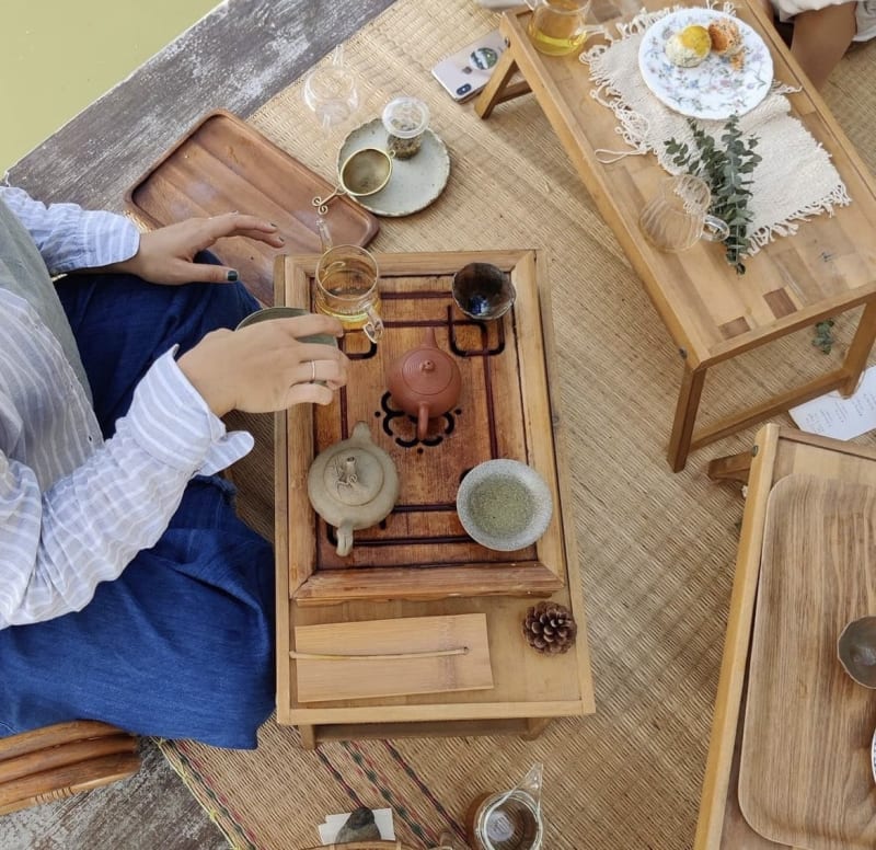 Tea Appreciation, Experience aromatic circle and tea performance by Bianca Moment