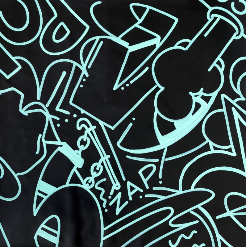 Static icons, 100 x 100 cm, 2017