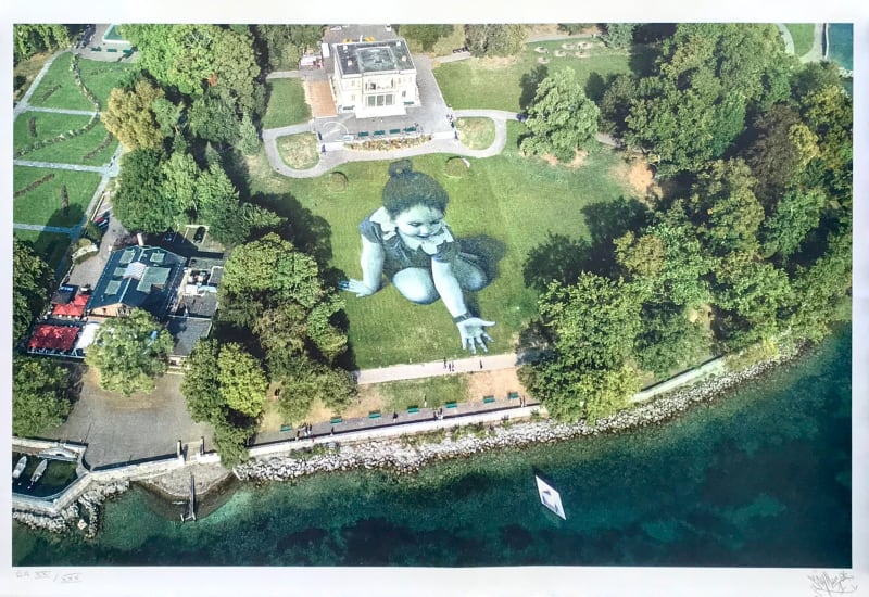 Saype, Geneva, 2019
