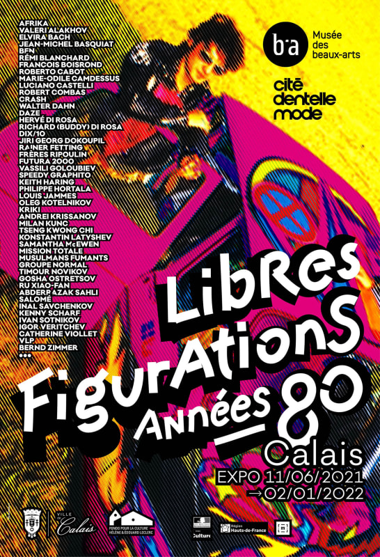 Speerstra Collection @ Musée des beaux-Arts de Calais / France 'LIBRES FIGURATIONS - ANNÉES 80'