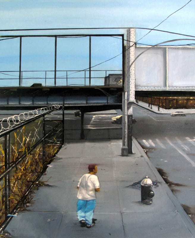 "Brooke Avenue 149 st" - 100 x90 - 2001