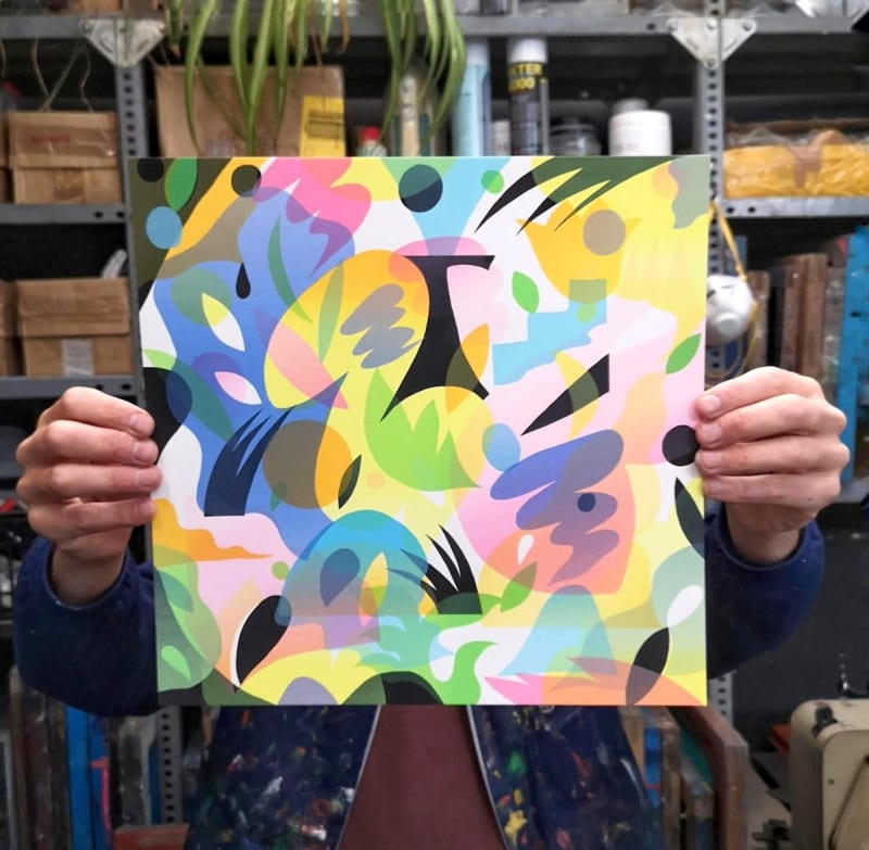 Mina Hamada - 'Yume' - silkscreen print - 2021