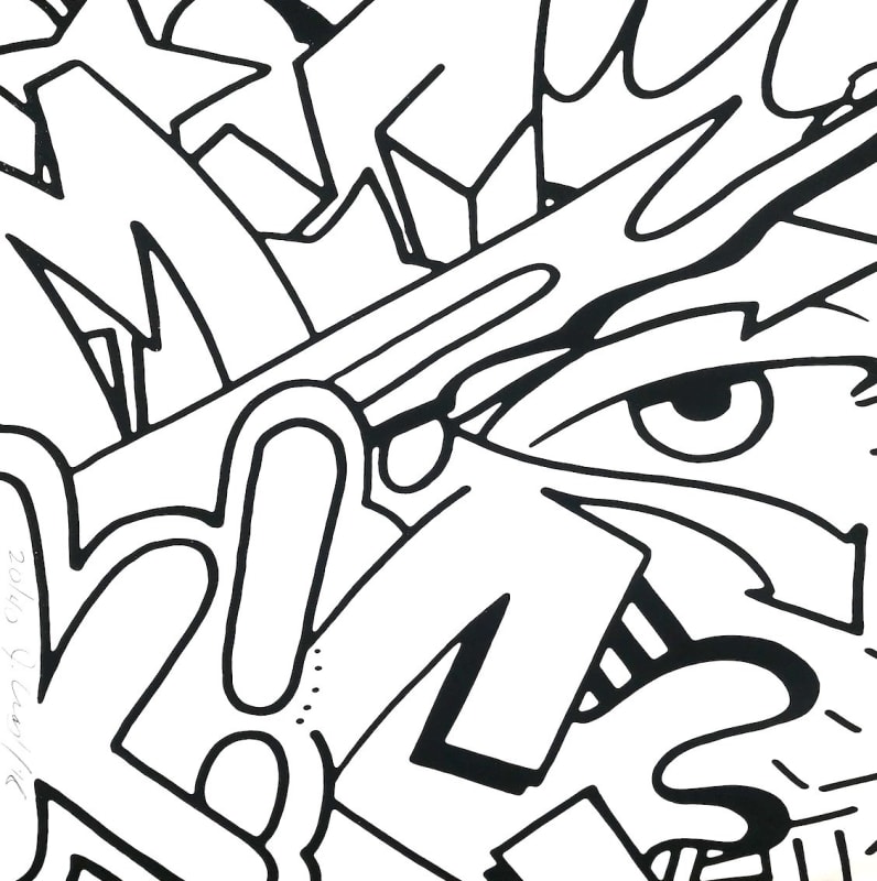 Crash - 'Life of icons' - sérigraphie - 2018