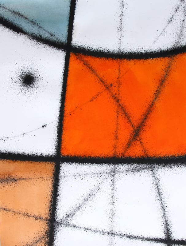 Alonso Alcalde 'My skinny lines' œuvre sur papier - 2024