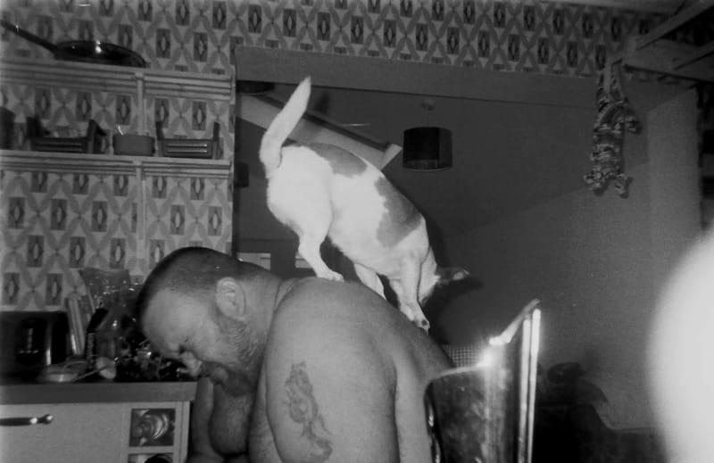 West Cumbria Kids No. 12, 9' 6' Print in A4 Black Wooden Frame with White Mount