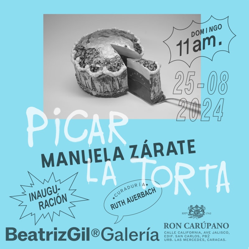Inauguración - 'Picar la torta' y 'Express', Manuela Zárate