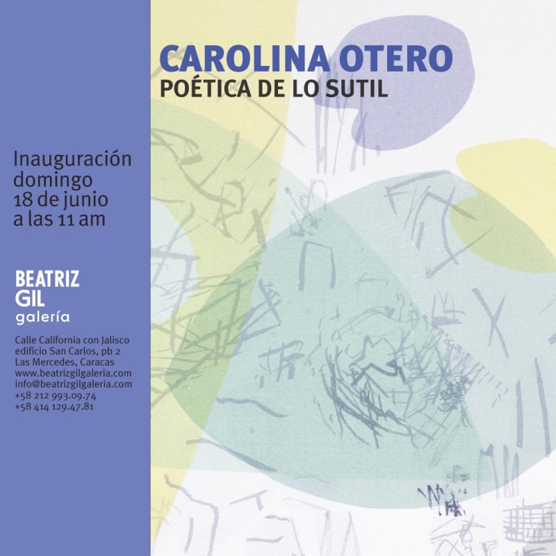 Poética de lo sutil, Carolina Otero