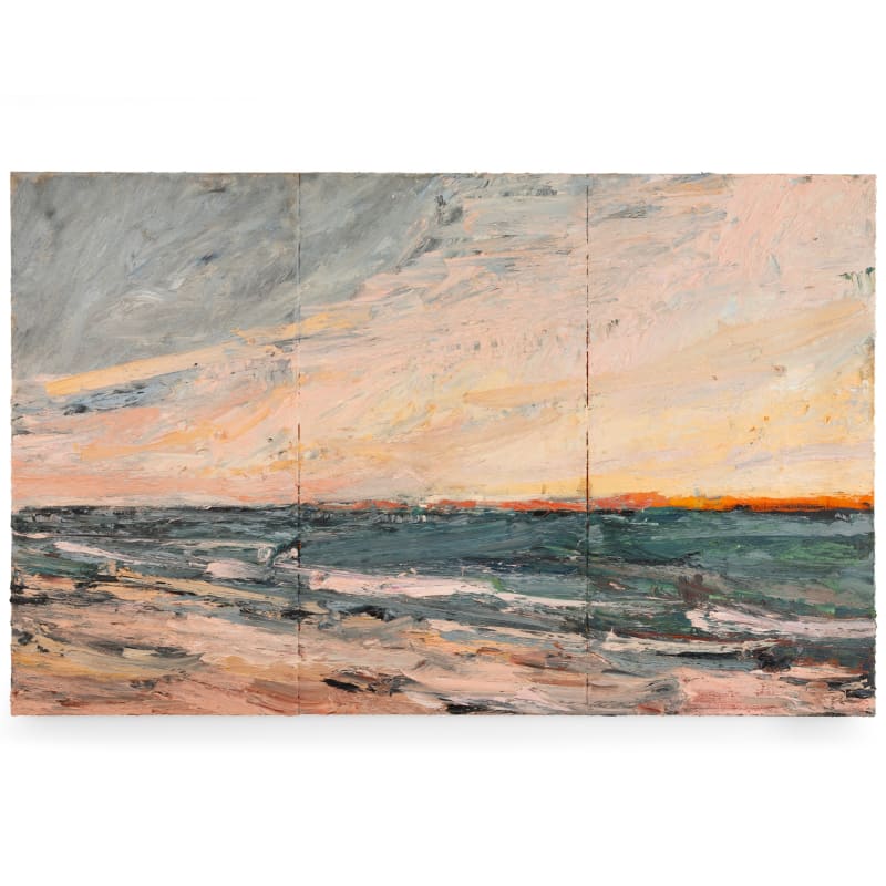 Nils Verkaeren, Tidal Flux, 2025, Oil on canvas, 190 x 140 x 4 cm © Buysse Gallery. All rights reserved.