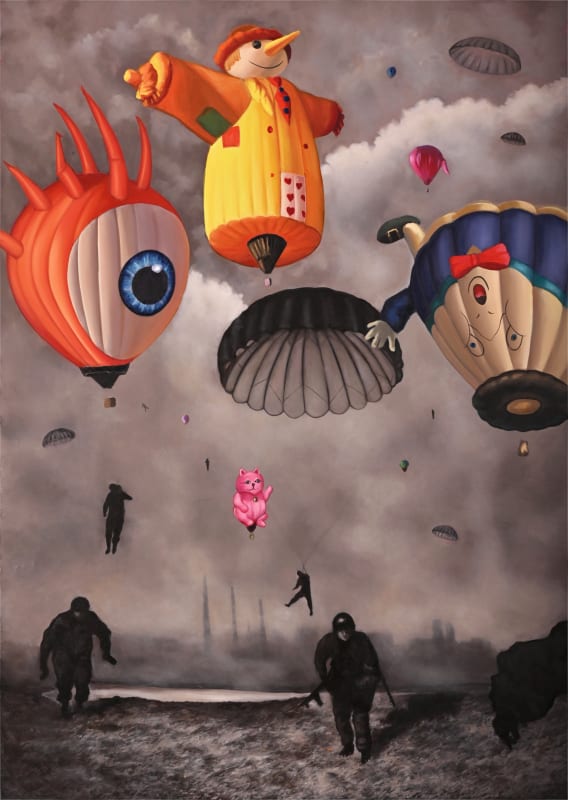 Julia Curylo wins prestigious competition - exhibition at MANES Gallery in Prague, Awarded for the painting 'Lost Dreams'