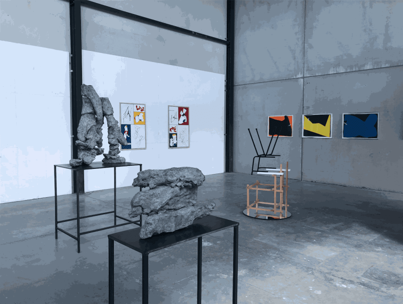 Rein Dufait, Open Studio Rein Dufait - A dialogue with works by Hans Demeulenaere, Maria Zahle, John Wallbank