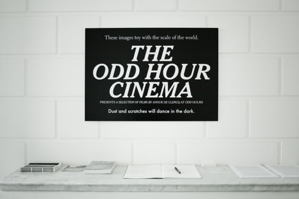 Anouk De Clercq, The Odd Hour Cinema