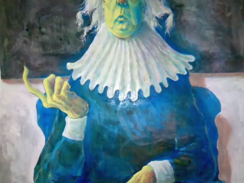 Q0DE at Egypt INT'L Art Fair 2022