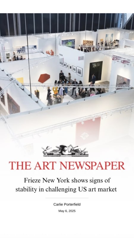 Frieze New York shows signs of stability in challenging US art market