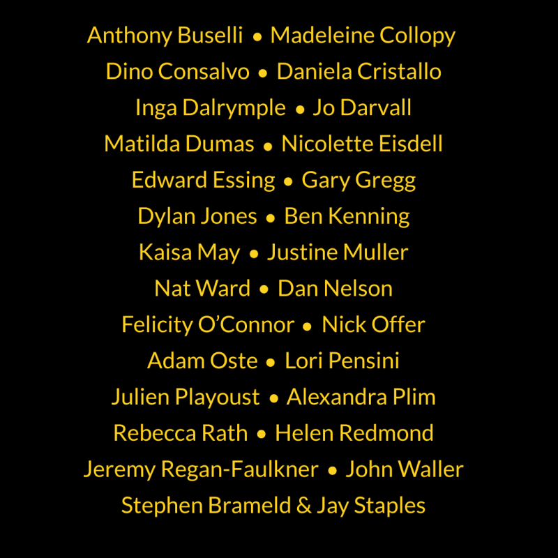 Defiance Award 2025 Finalists