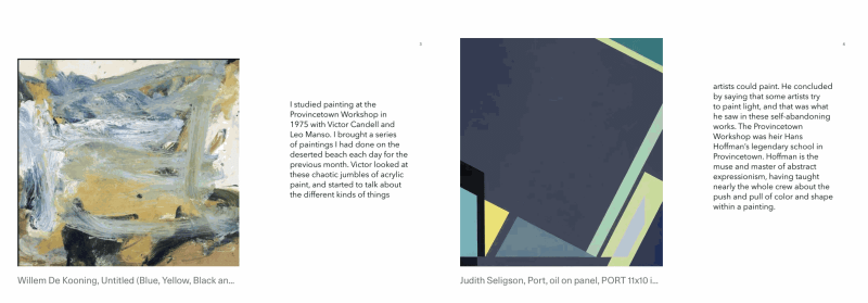 The Nature of Geometry, Artsy