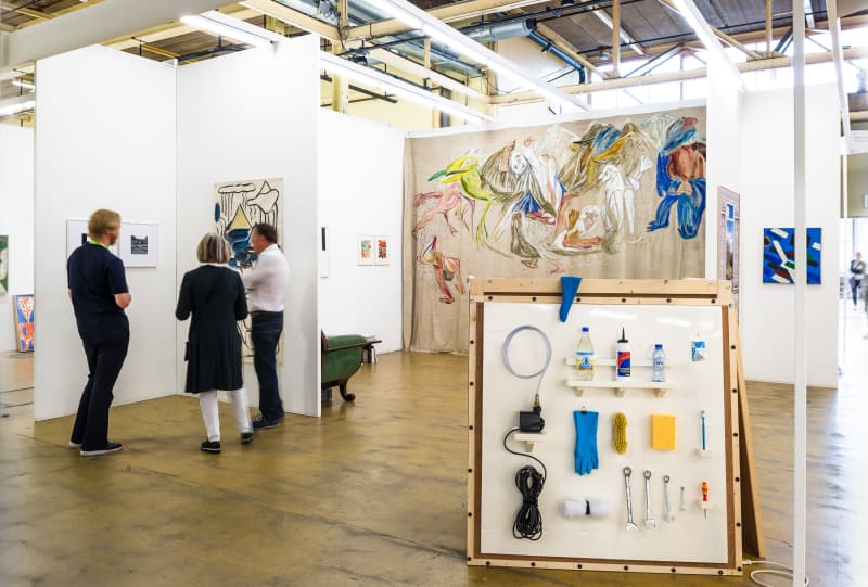 Art Rotterdam 2021, Willem Hussem, Jacqueline de Jong, Lennart Lahuis, Marwan Bassiouni, Alejandra Venegas