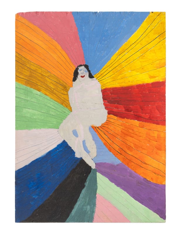 Naked Jailbird with Long Hands Print