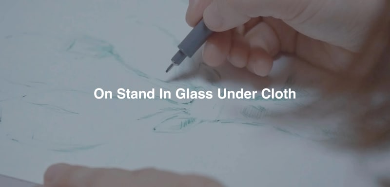 On Stand In Glass Under Cloth , JooLee Kang