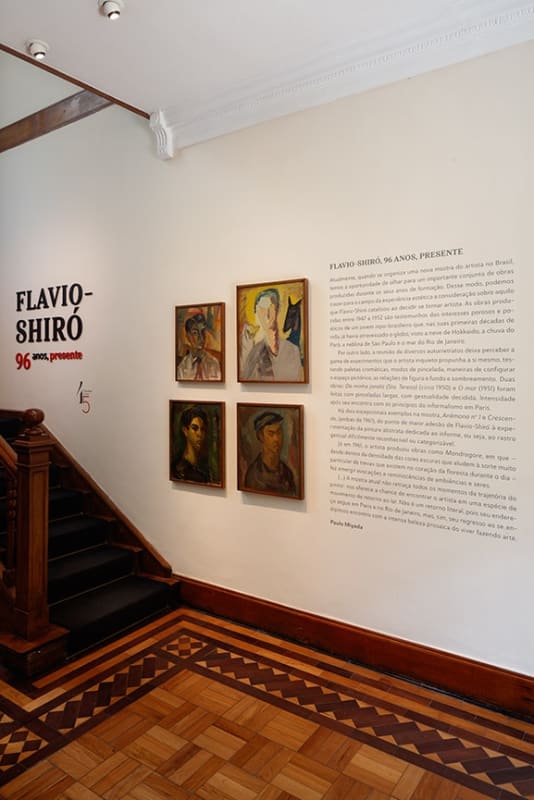 Flavio Shiró – 96 anos, presente, Pinakotheke Cultural