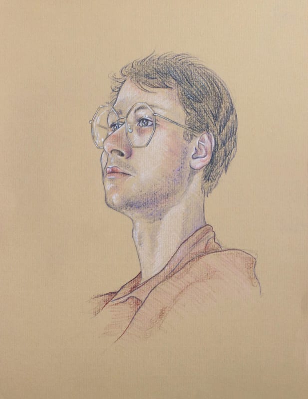 Lauren Bell, Man with Glasses