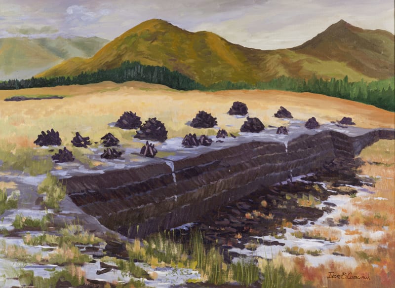 Ivor Coburn SRUA, Turf at Letterfrack Westport