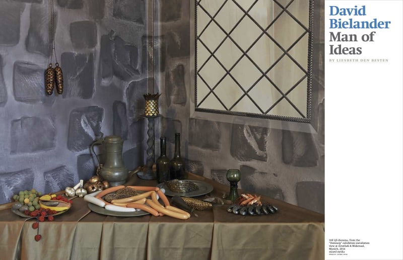 Metalsmith Magazine features David Bielander on cover and in feature article., Man of Ideas