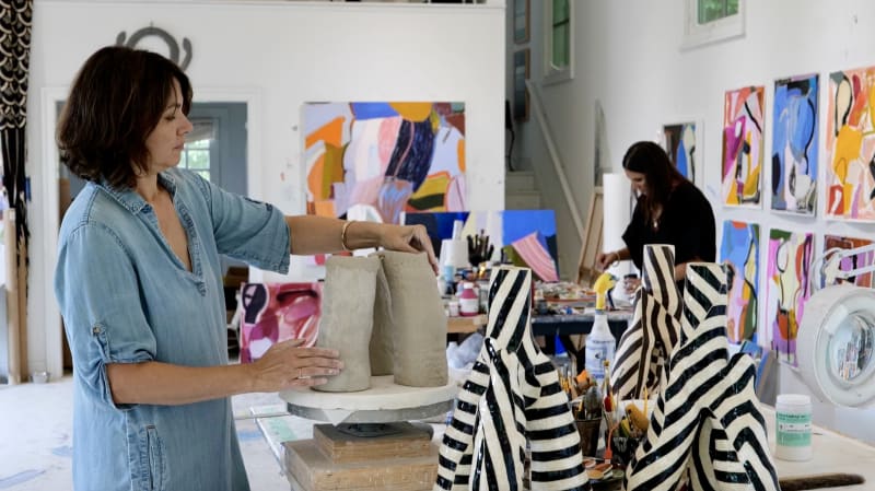 OPENING RECEPTION , INHABIT: SARAH BOYTS YODER & ABBY KASONIK