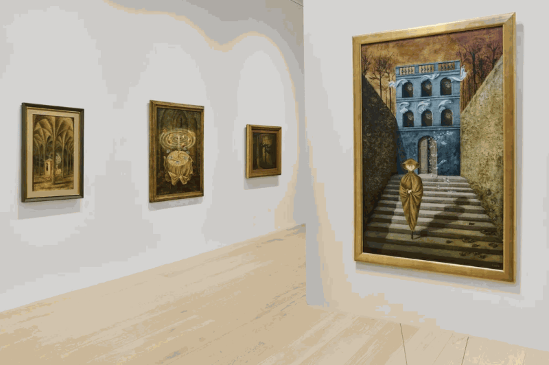 A 2023 Remedios Varo show at Gallery Wendi Norris. GLEN C. CHERITON, IMPART PHOTOGRAPHY