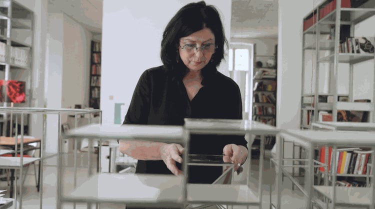 Eva Schlegel | In the Studio