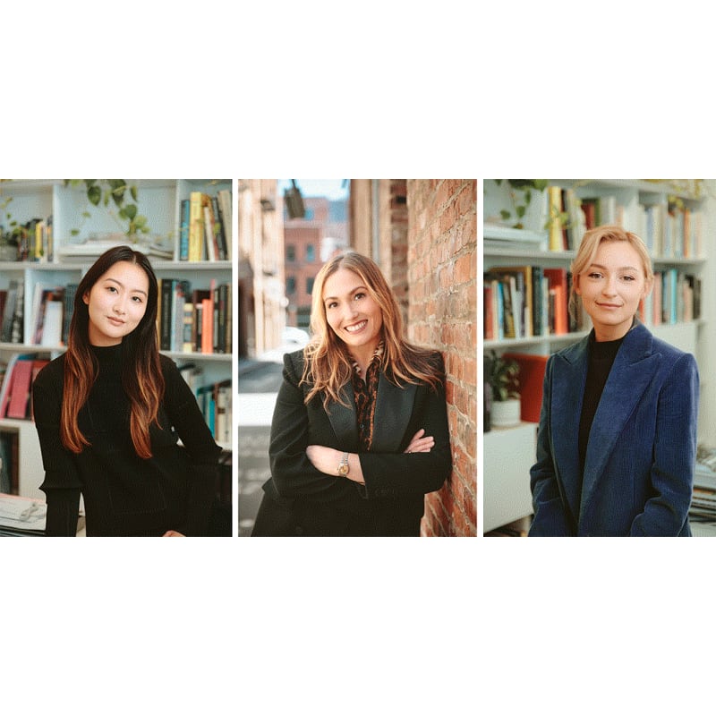 From left to right: Ye-Bhit Hong, Melanie Cameron, Anya Udovik, photo by Marc Olivier Le Blanc.