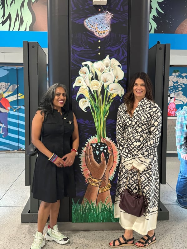 Wendi Norris and Chitra Ganesh. Courtesy of Gallery Wendi Norris.