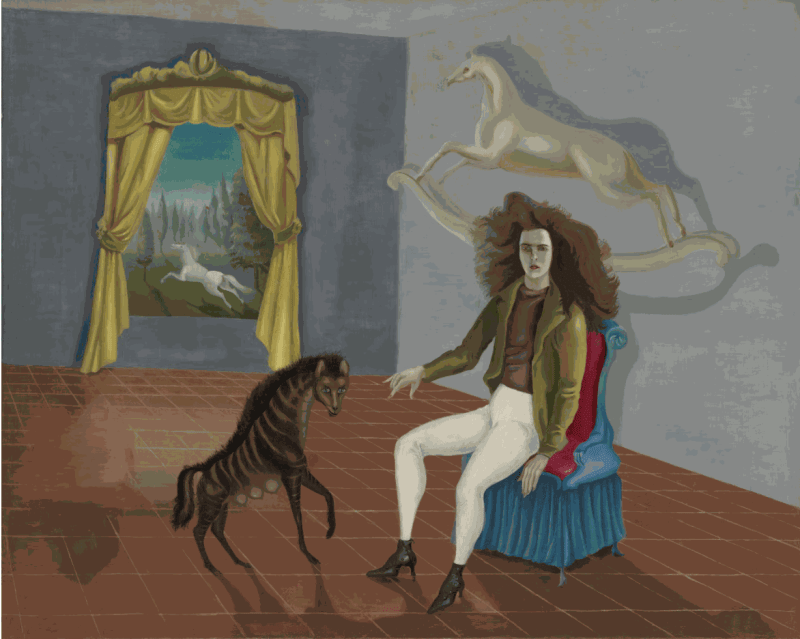 Self-Portrait (1937–38), by Leonara Carrington.© 2022 Leonora Carrington / Artists Rights Society (ARS), New York. Photo courtesy of The Pierre and Maria-Gaetana Matisse Collection, 2002 and the Metropolitan Museum of Art in New York City.