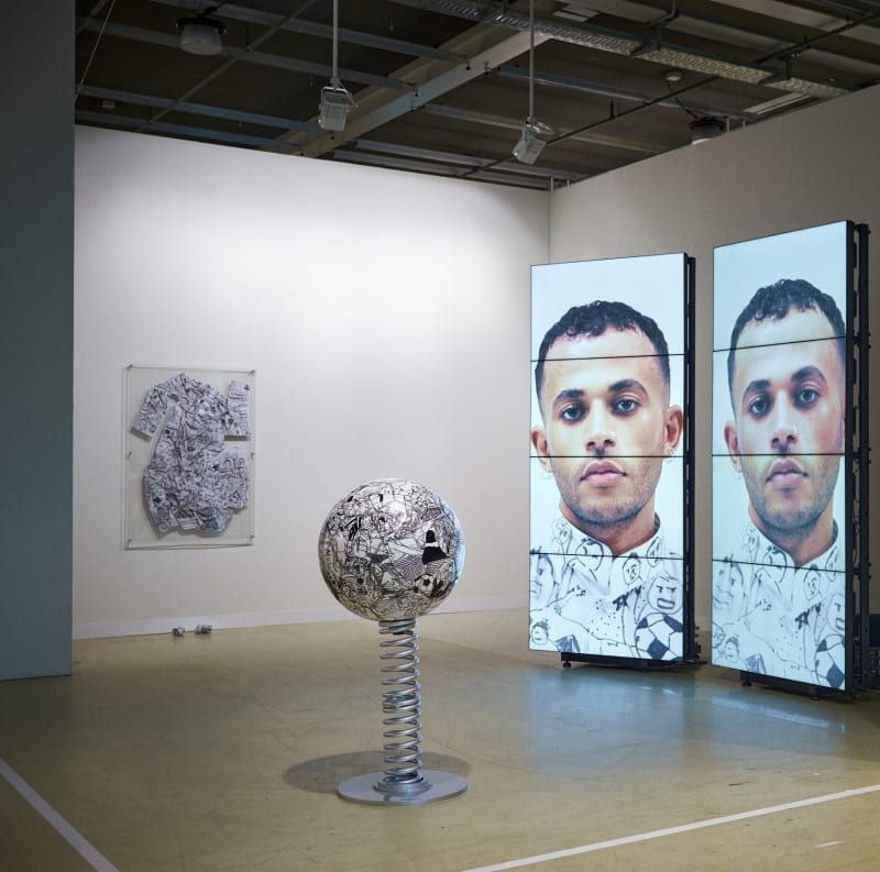 Keep it up People. The Night is Young, Ahaad Almoud, Art Basel 2022