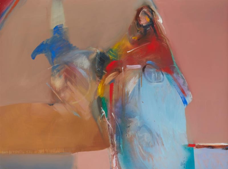 abstract painting by Veloy vigil