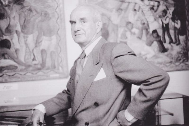 portrait of Emil Bisttram