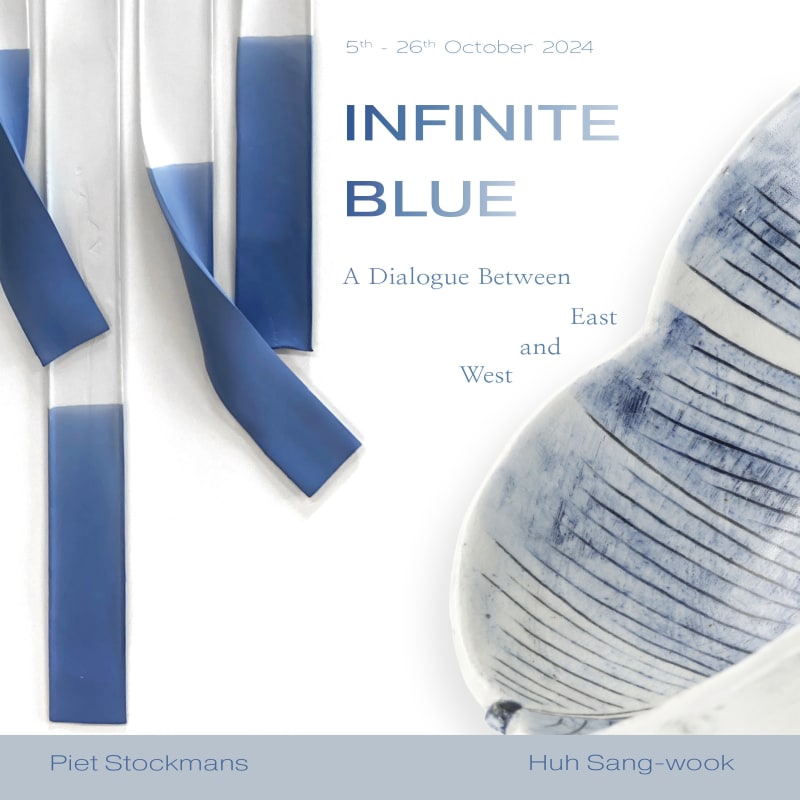 Infinite Blue: A Dialogue between West and East, Huh Sang-wook & Piet Stockmans