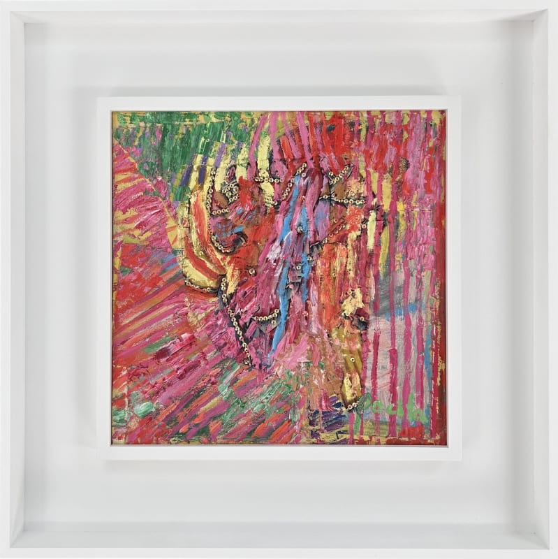 Pacitia Abad, Original Oil on canvas for sale, Unique artwork with museum exhibition history. On view at Nagas, New York.