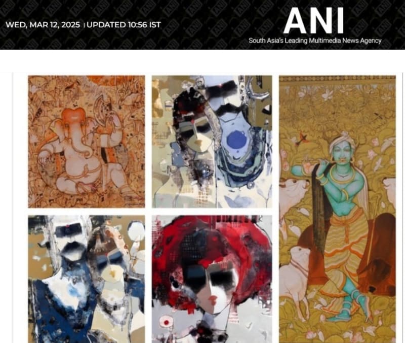 'Windows to the Gods' & 'Echoes Within': A Celebration of Art at Bikaner House, ANI