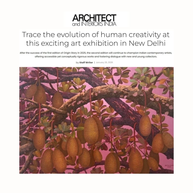Trace the evolution of human creativity at this exciting art exhibition in New Delhi, Architect and Interiors India