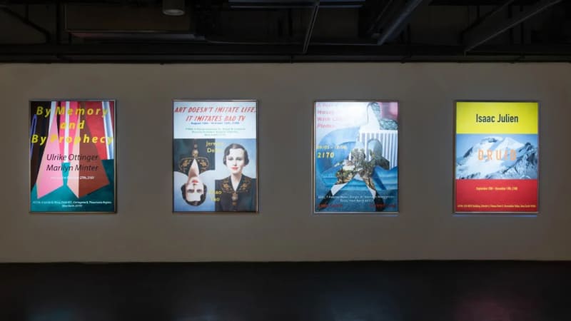 Installation view, Tim Crowley's works in OCAT Biennale 2021