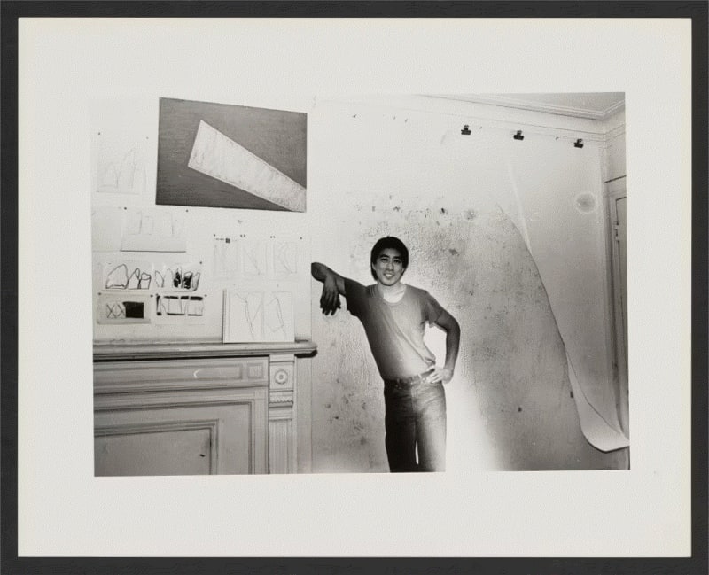 Ching Ho Cheng at the Hotel Chelsea, Suite #1016, 1979. Photographer unknown. Image courtesy of the Estate of Ching Ho Cheng.