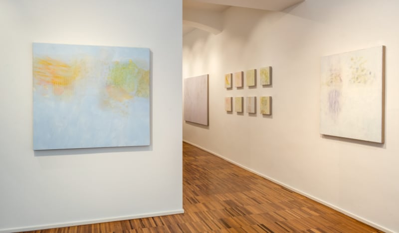 David John Flynn, towpath, Ausstellungsansicht