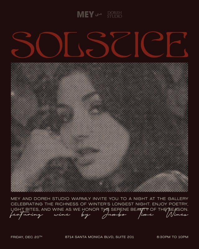 Solstice, A Shab-e Yalda Gathering