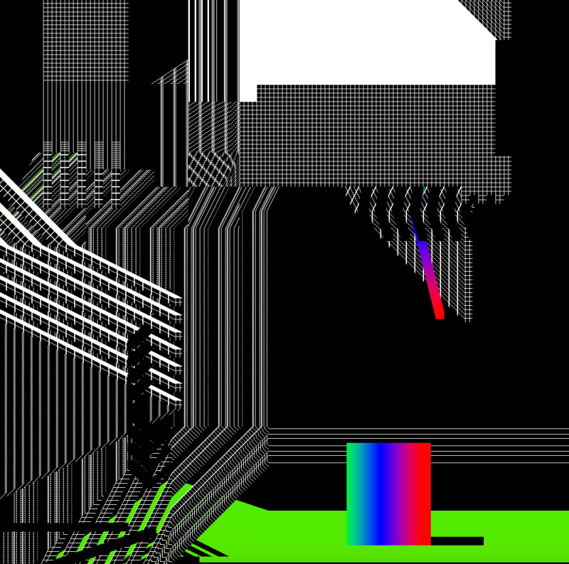 Kim Asendorf, Raster und Spectrum, 2025. Courtesy of Nguyen Wahed.