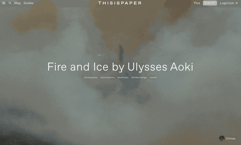 Fire and Ice by Ulysses Aoki