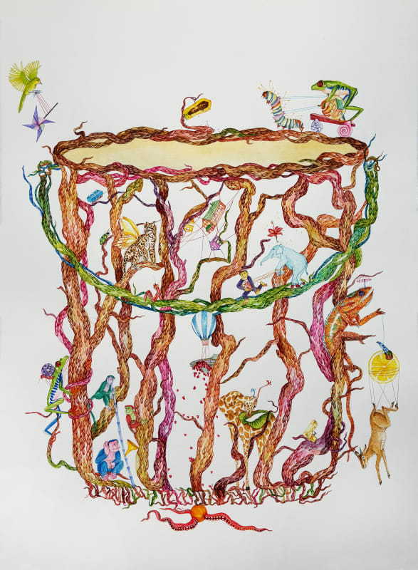 Vartaman, A Solo Exhibition of Yashika Sugandh at Bikaner House