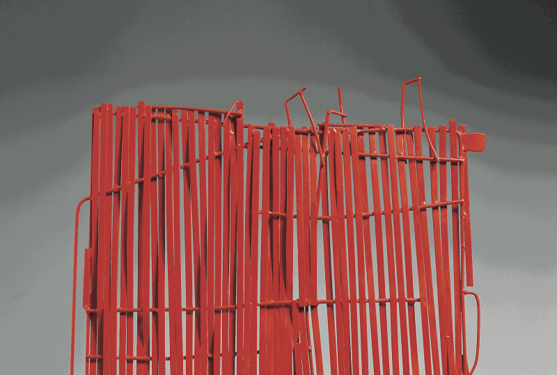 Pietro Consagra, Ferro transparente rosso, 1965 (detail)