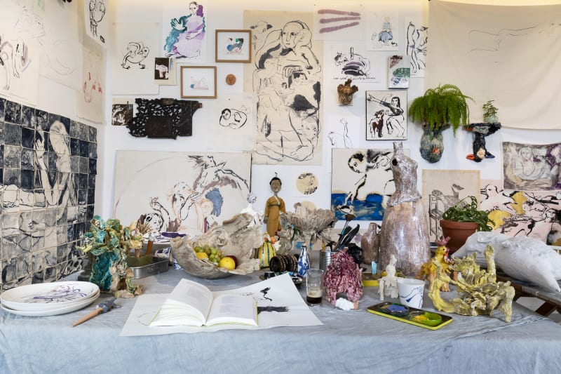 Ana Jacinto Nunes, Numa Cadeira: um Ganso ao Colo, um Cão aos Pés