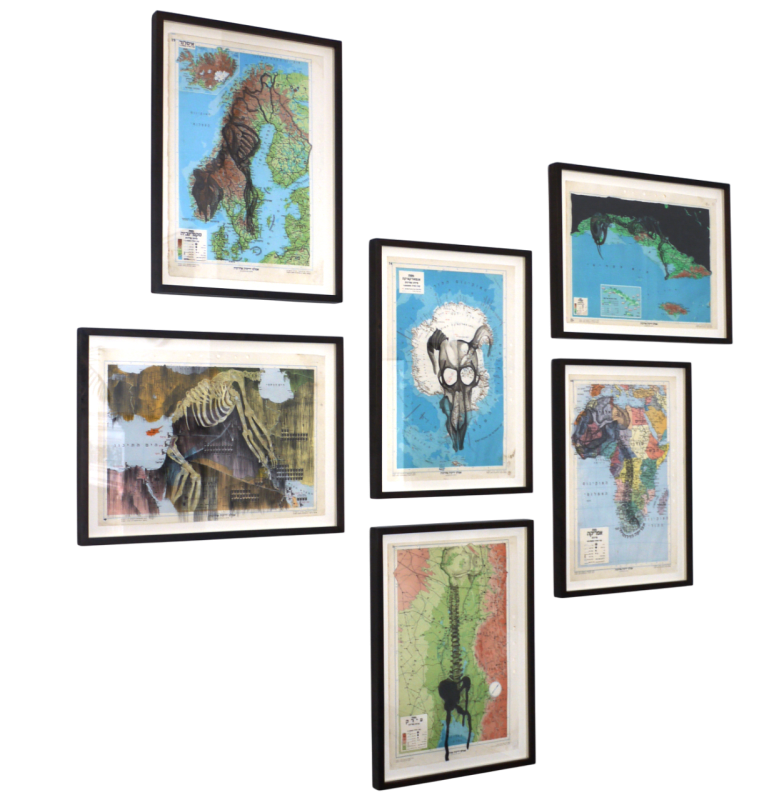 Geography of Salon by Sharon Glazberg, START Residence