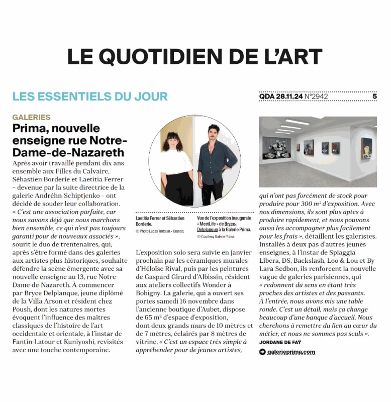 Prima, nouvelle enseigne, Rue Notre Dame de Nazareth